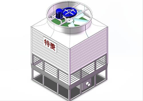 方型逆流式冷却塔