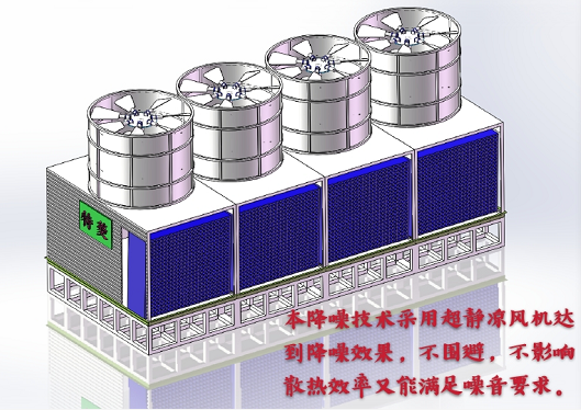 冷却塔噪音产生因素和治理方法